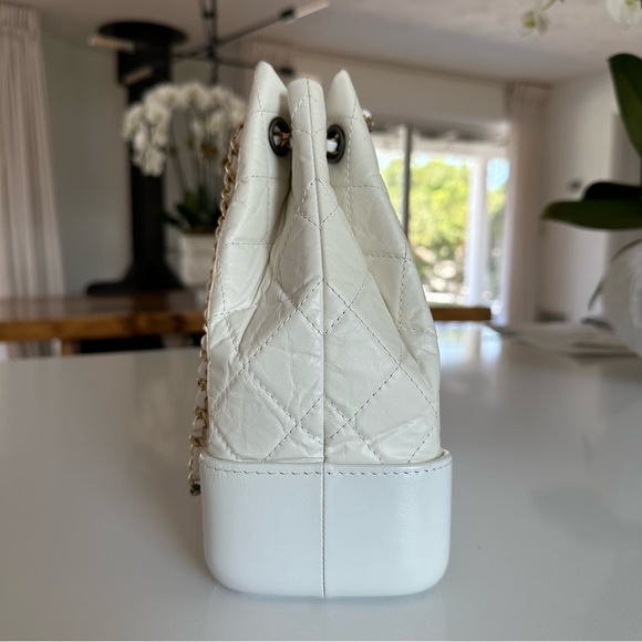 AUTHENTIC CHANEL Gabrielle Small Leather Backpack - Picture 4 of 13